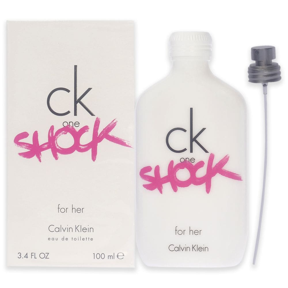 Perfume CK One Shock For Her da Calvin Klein para mulheres - 100 ml de spray EDT