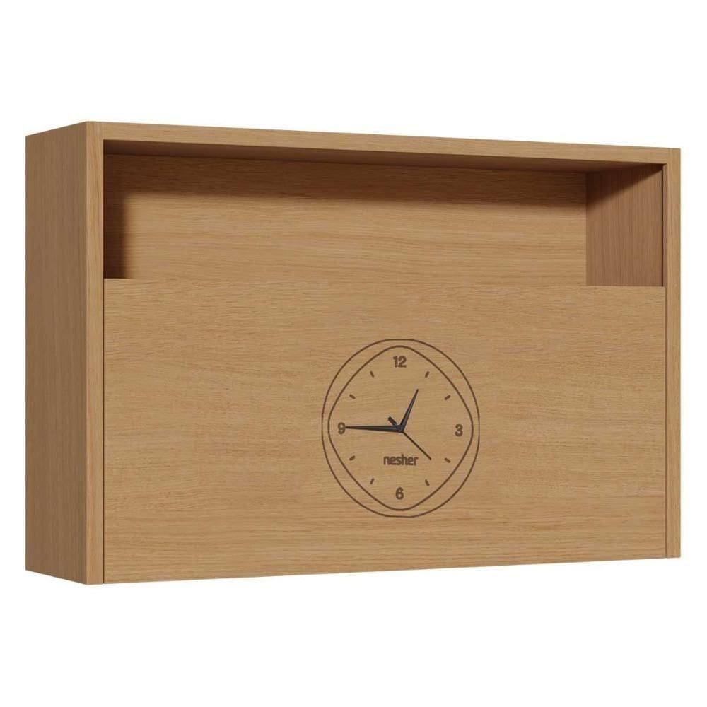 Armário Aéreo Cozinha Modulado Condessa Com 1 Porta Basculante 120cm Carvalho Cinza