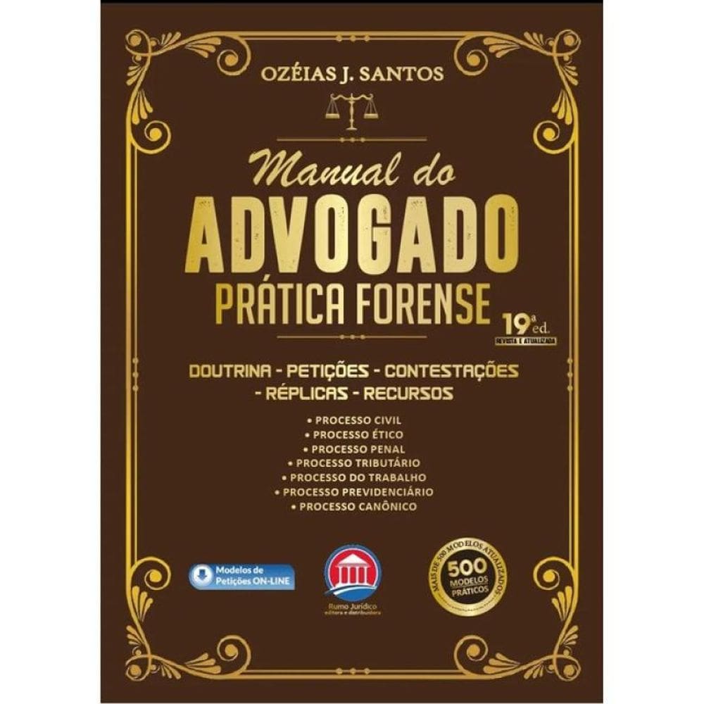 Manual Do Advogado - Prática Forense - 2025
