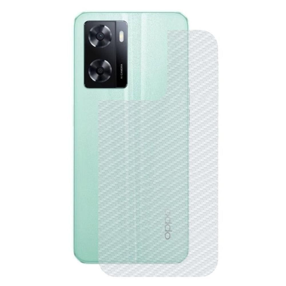 Película Para Oppo A57 - Traseira De Fibra De Carbono - Gshield
