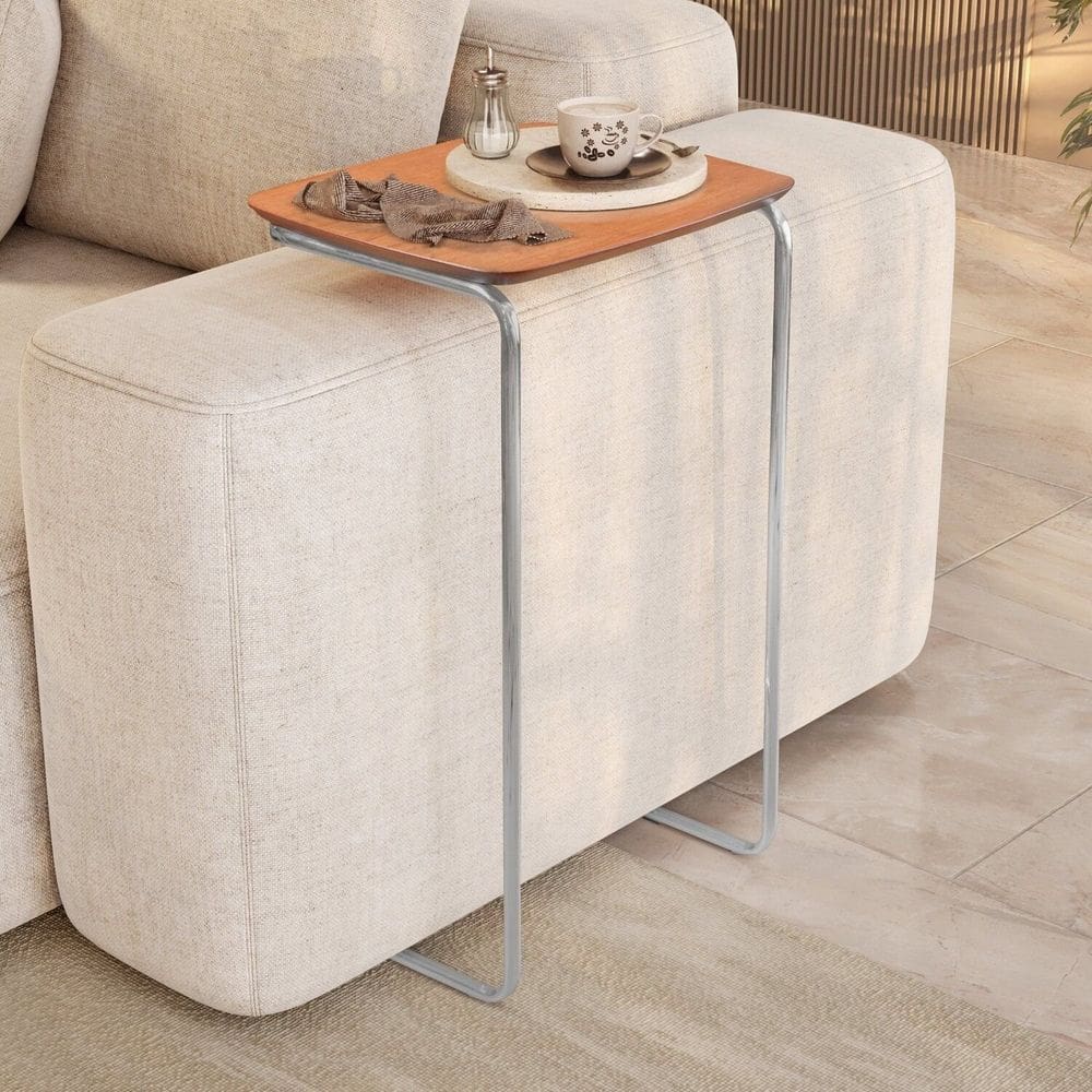 Mesa Lateral Ultraflex 40cm X 68cm X 33cm Cinamomo