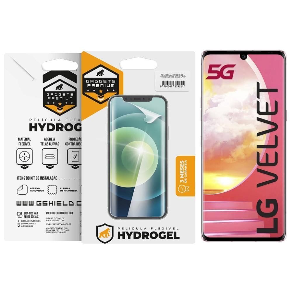 Película Para Lg Velvet - Hydrogel Hd - Gshield