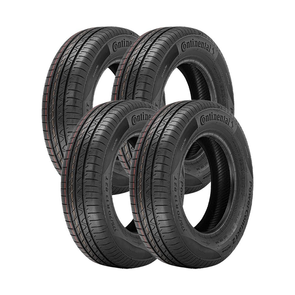 Jogo 4 Pneus Continental Aro 15 PowerContact 2 185/65R15 88H