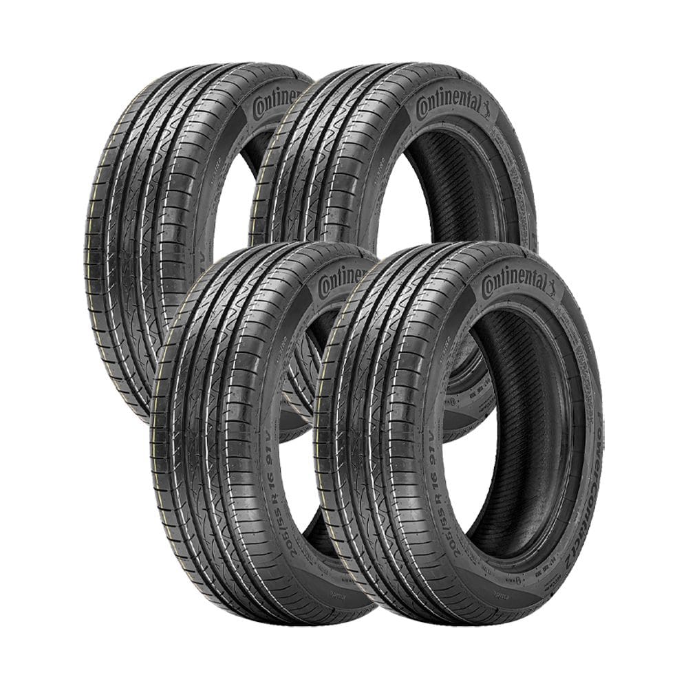 Jogo 4 Pneus Continental Aro 15 PowerContact 2 195/60R15 88H