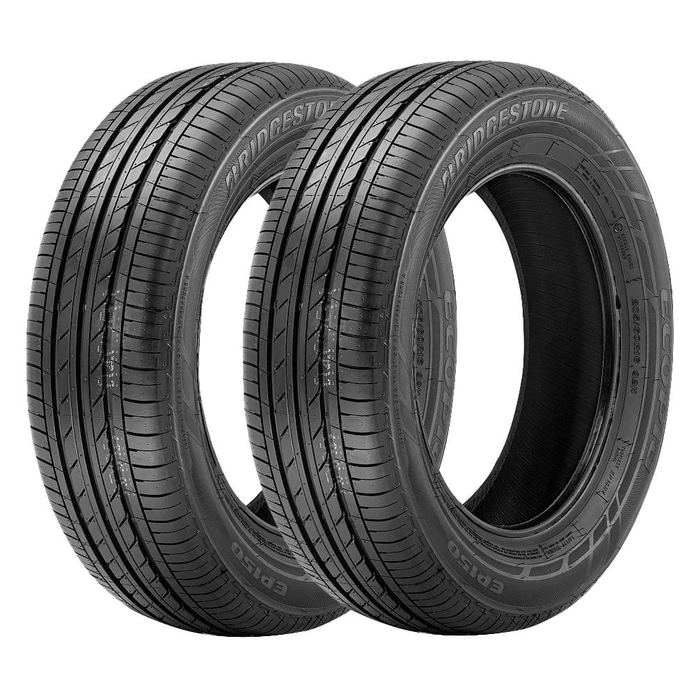 Jogo 2 Pneus Bridgestone Aro 16 Ecopia EP150 195/55R16 87V