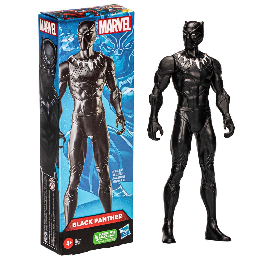 Marvel Pantera Negra - Figura 20cm, brinquedo de super-herói