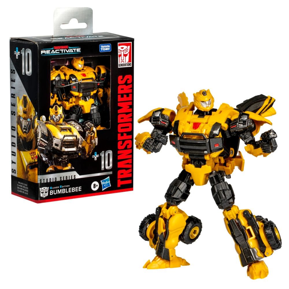 Transformers: Reactivate 10 edição Gamer Bumblebee, Figura