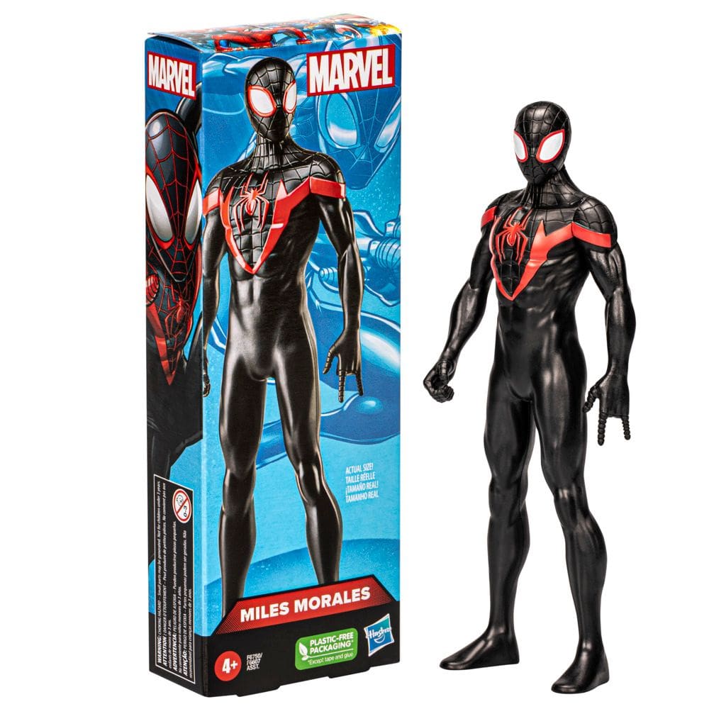 Marvel Miles Morales - Figura 20cm, brinquedo de super-herói