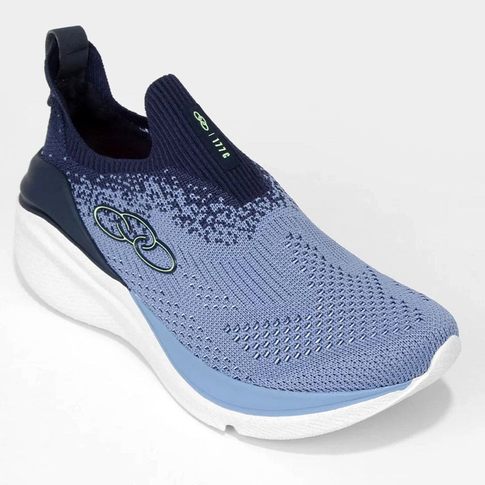 Tênis Olympikus Ultraleve 177G Feminino - Azul Claro e Marinho