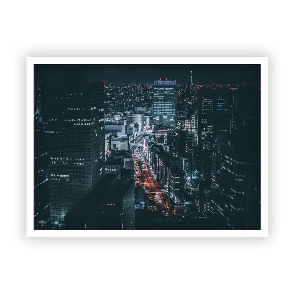 Quadro Decorativo Paisagens Variadas Moldura Branca Moo 32
