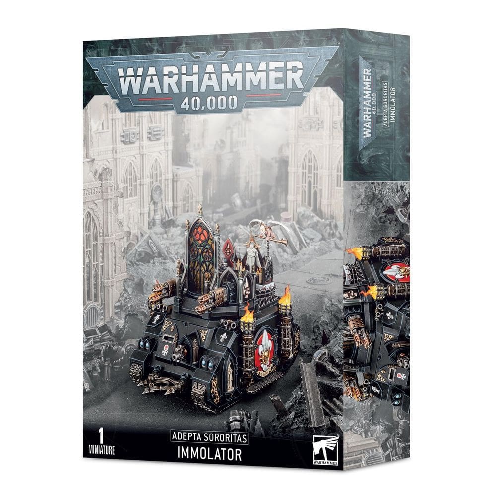 Tanque de batalha Warhammer 40k Adepta Sororitas Immolator