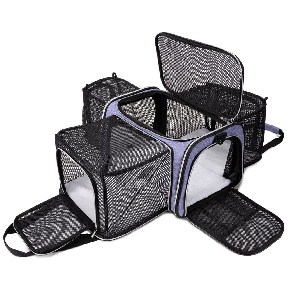 Bolsa de transporte para animais de estimação BAGLHER Airline aprovada para animais de estimação pequenos/médios