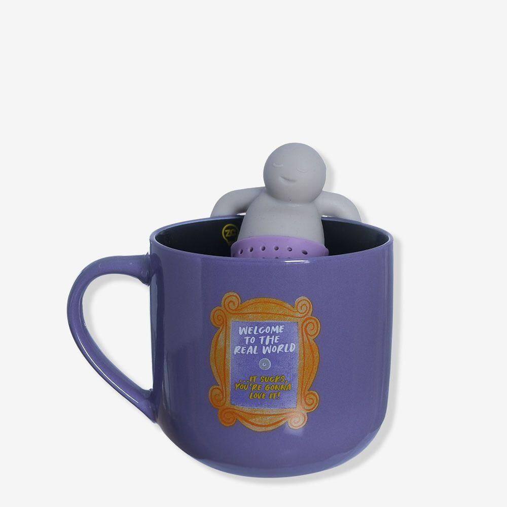 Caneca Com Infusor Friends