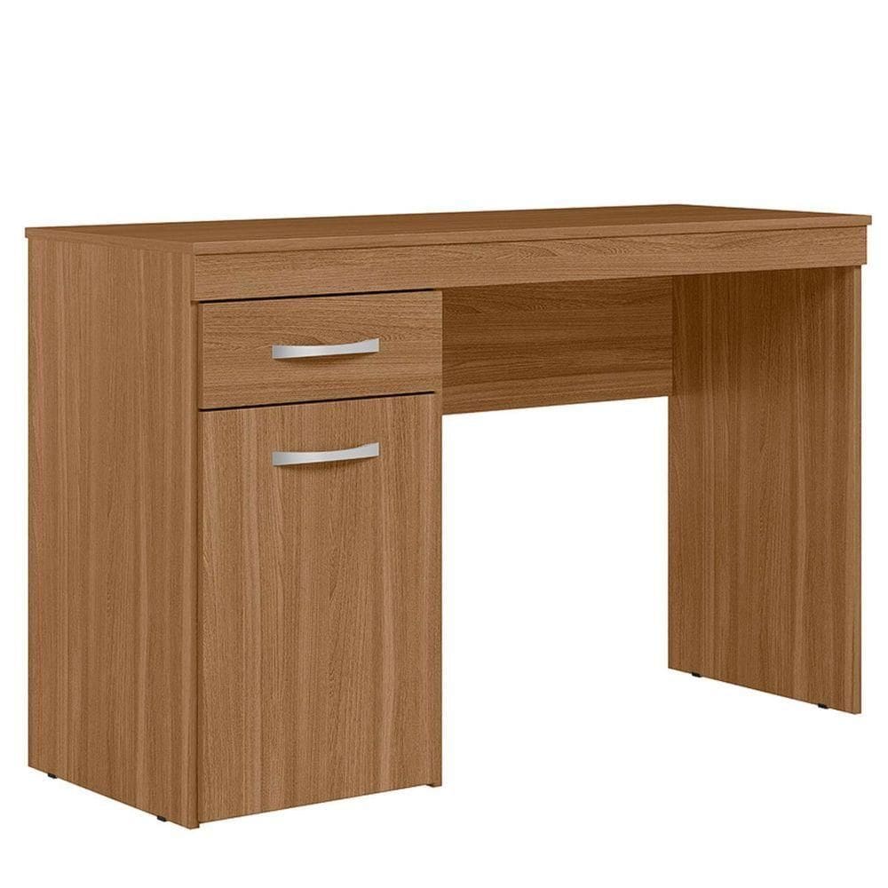 Mesa Para Computador Escrivaninha 1 Gaveta 1 Porta Glória Amêndola Touch