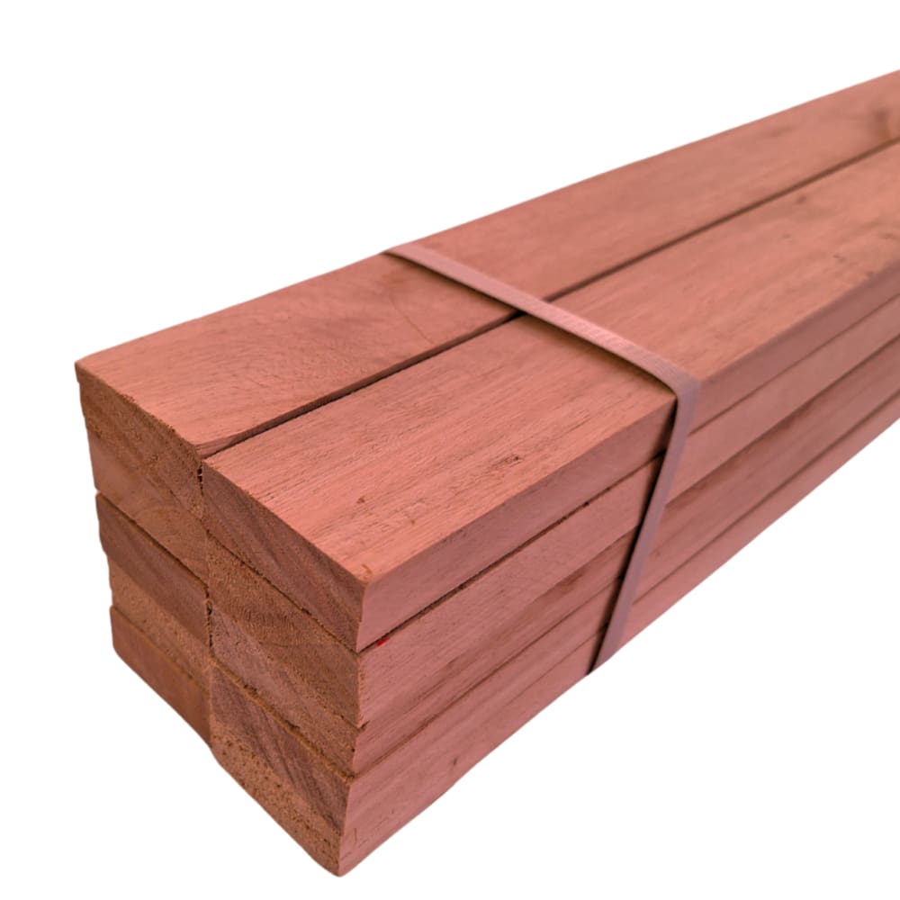 6 Ripas Sarrafos Eucalipto 2x5x150cm Aplainado Artesanato