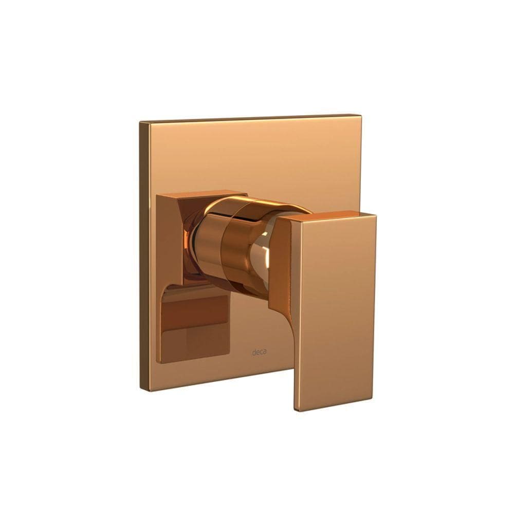 Acabamento Monocomando Para Chuveiro Deca Unic 4993.gl90.chu.rd Red Gold