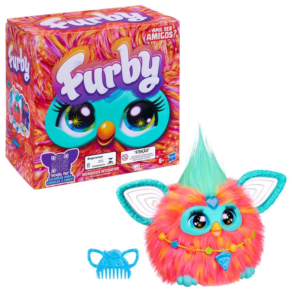 Furby Coral, Brinquedo Interativo