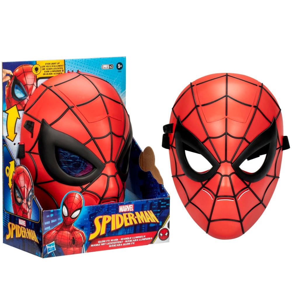 Marvel Homem-Aranha Máscara Glow Fx