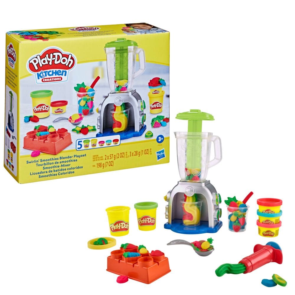 Conjunto Massinha Play-Doh Smoothies Coloridos