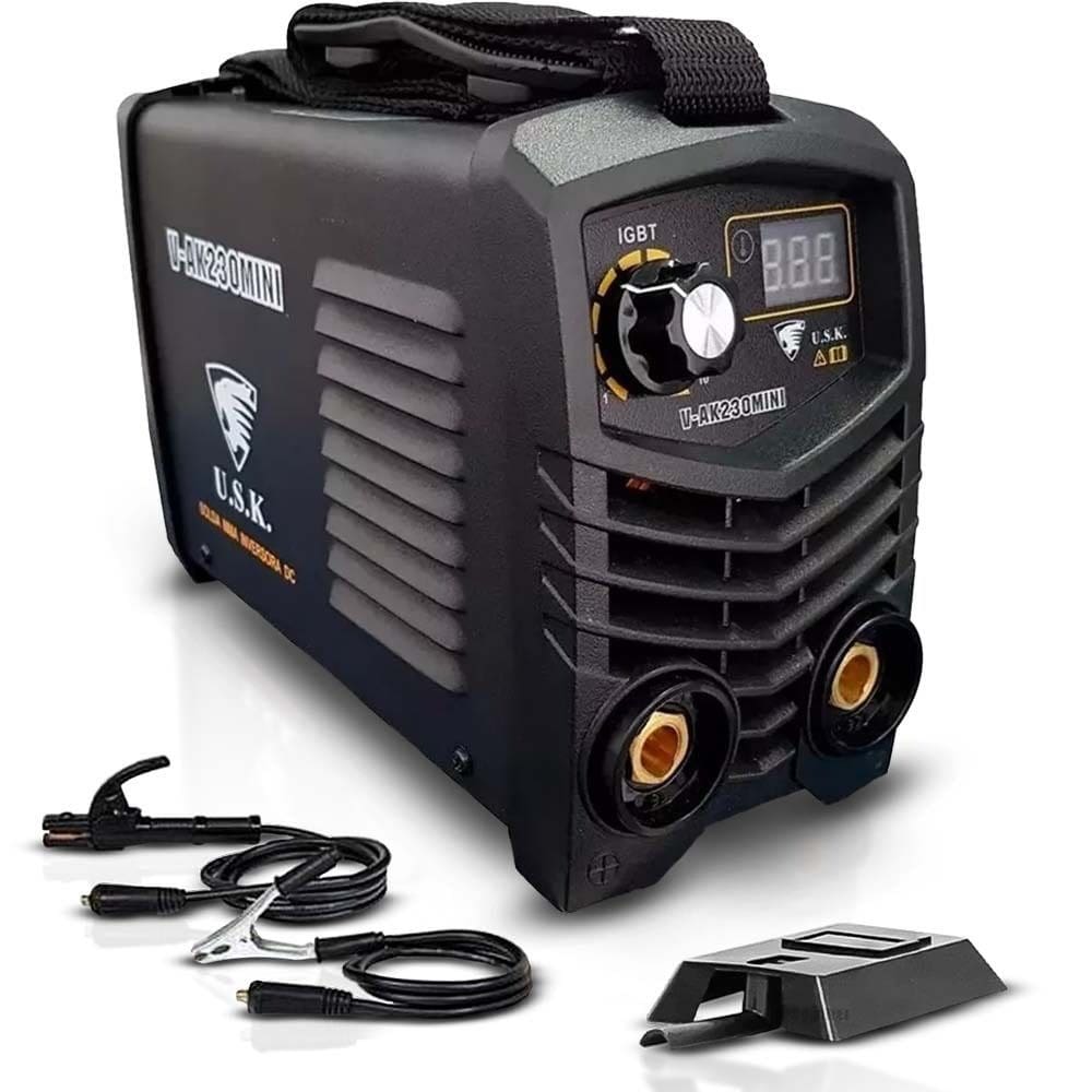 Máquina De Solda Inversora Mini Usk 60Hz Ak230a