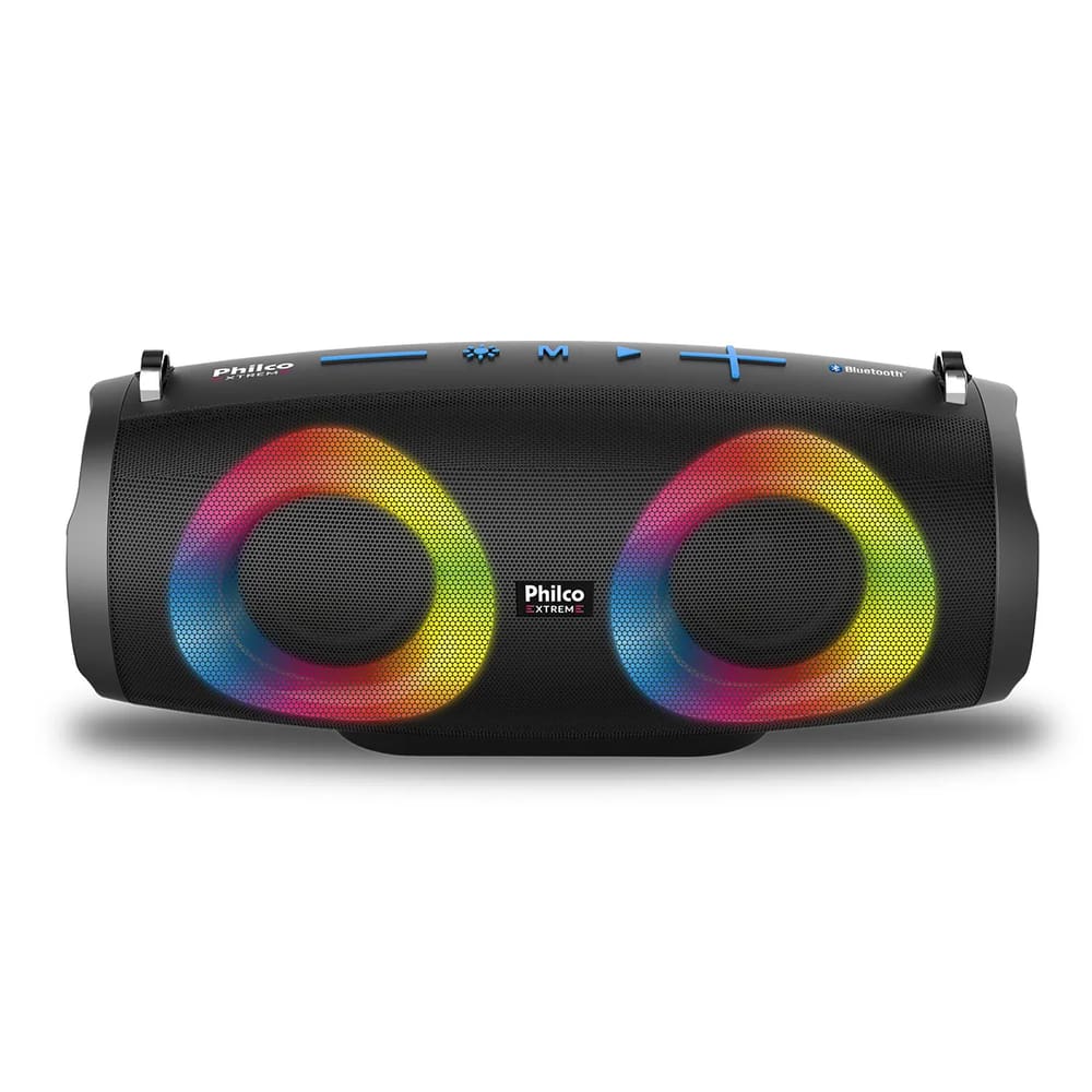 Caixa de Som Philco Pbs45bt Speaker Extreme 40w Bluetooth Bivolt Preta