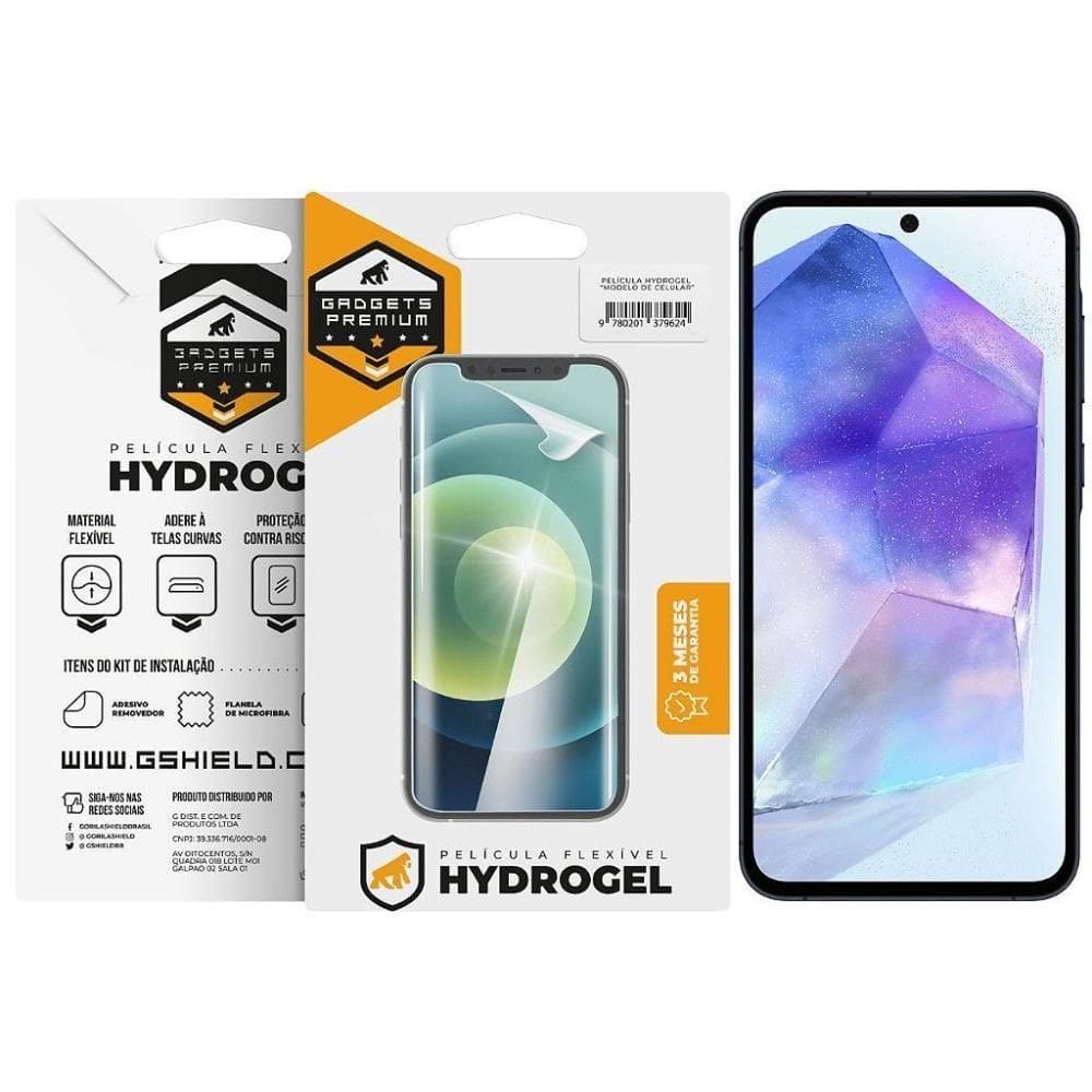 Película Para Samsung Galaxy A55 5g - Hydrogel Gamer Fosca - Gshield