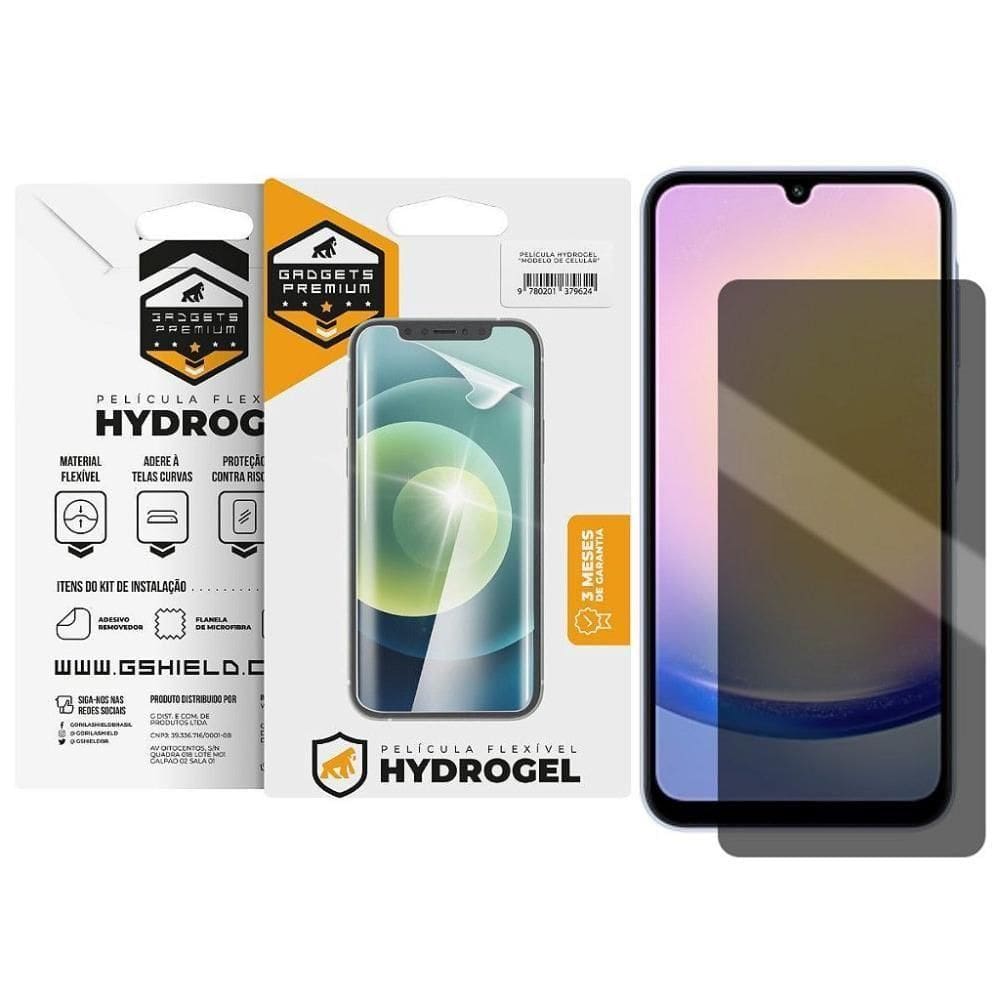 Película Para Samsung Galaxy A25 5g - Privacidade Hydrogel - Gshield