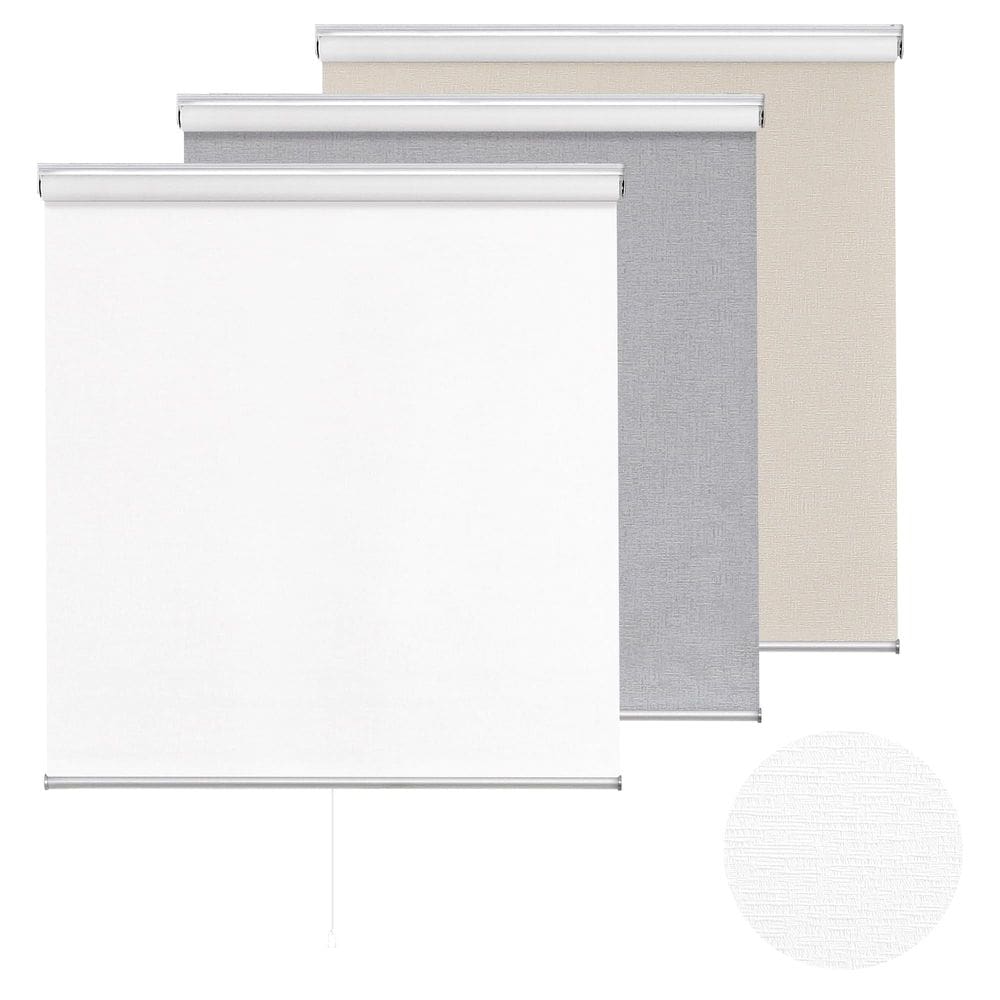 Roller Shade Chris Dowa Cordless 100% Blackout 70x180cm branco
