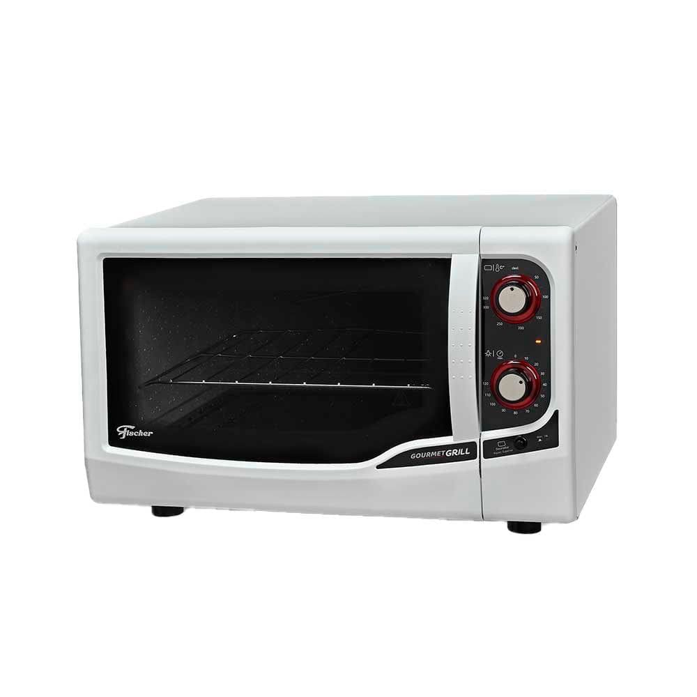 Forno Elétrico 44 Litros Fischer Gourmet Grill Bancada Branco 220v
