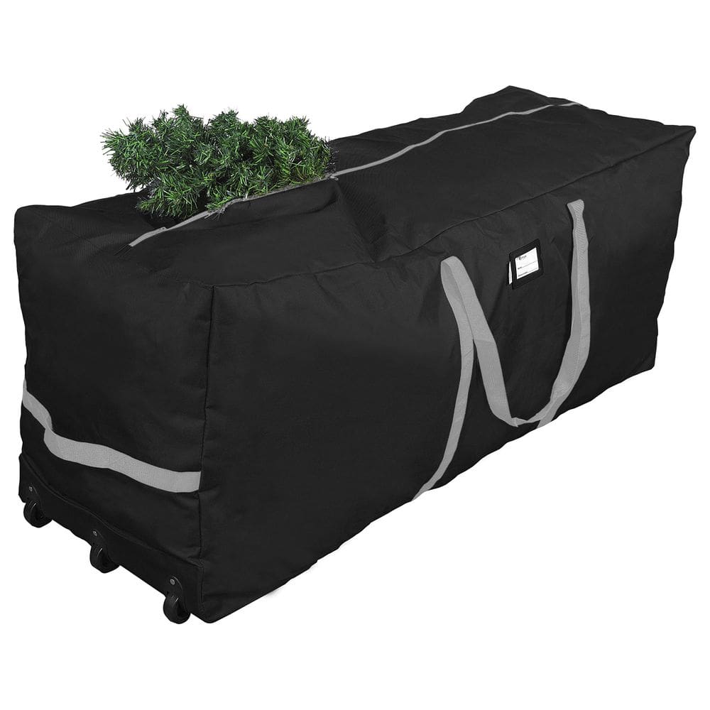 A bolsa de armazenamento de árvores de Natal Primode serve até 9 pés com rodas