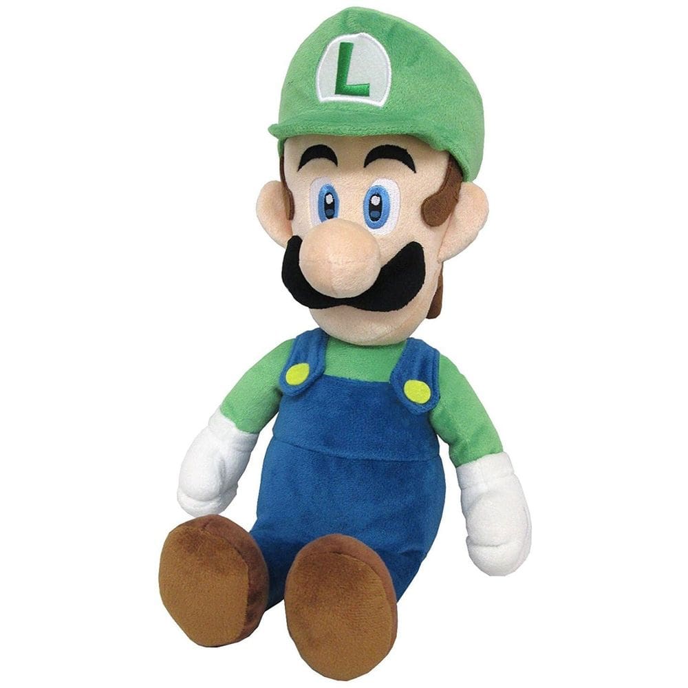 Little Buddy de pelúcia Super Mario Luigi Medium 15 cm
