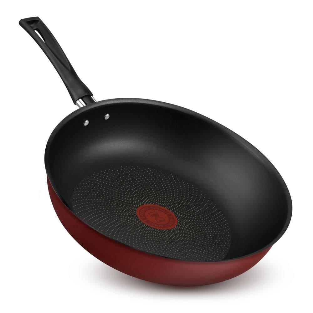 Frigideira Wok Antiaderente Multifuncional Rochedo Limpa Facil 28cm