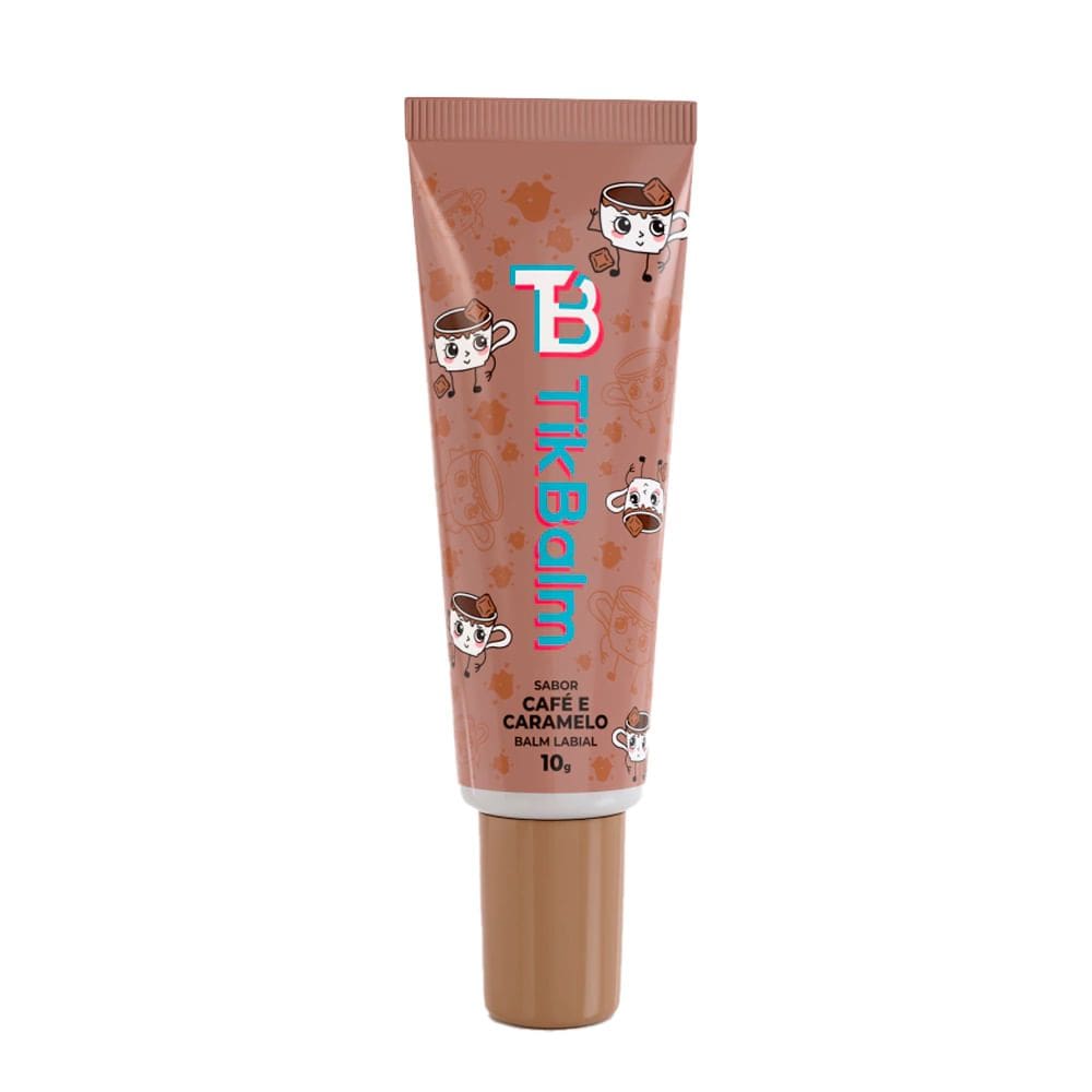 Tik Balm Cafe E Caramelo - Balm Labial 10g