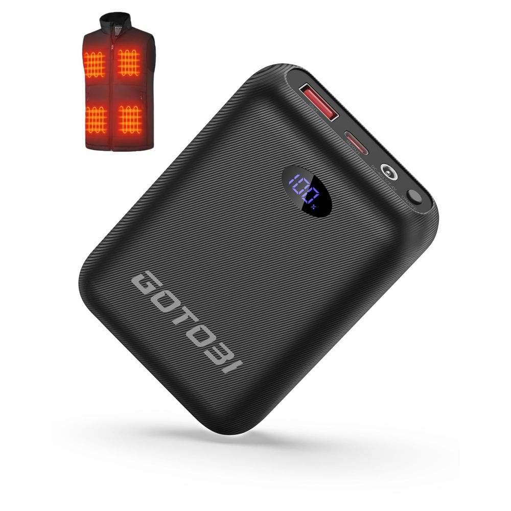 Pacote de bateria de colete aquecido de 16.000 mAh 7,4 V para ORORO e Venustas