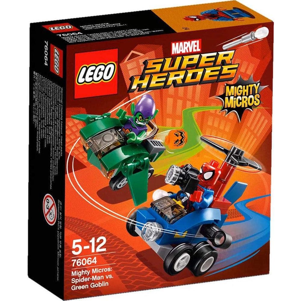 Kit de construção LEGO Super Heroes Mighty Micros 76064