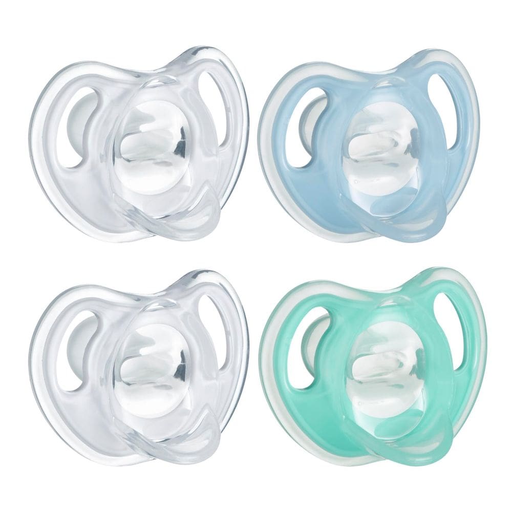 Chupeta Tommee Tippee, silicone ultraleve, 0-6 m, sem BPA, 4 unidades