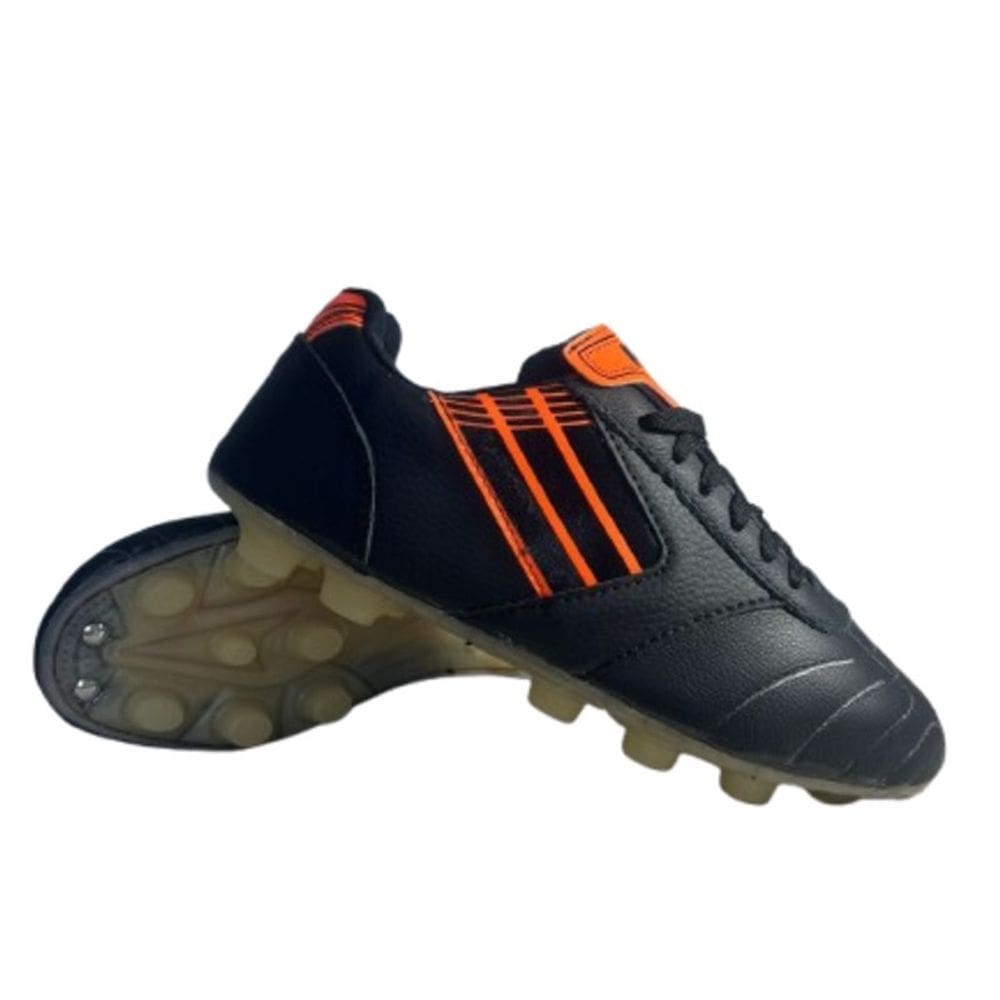 Chuteira de Couro Futebol Campo Solado Costurado Madry MP20