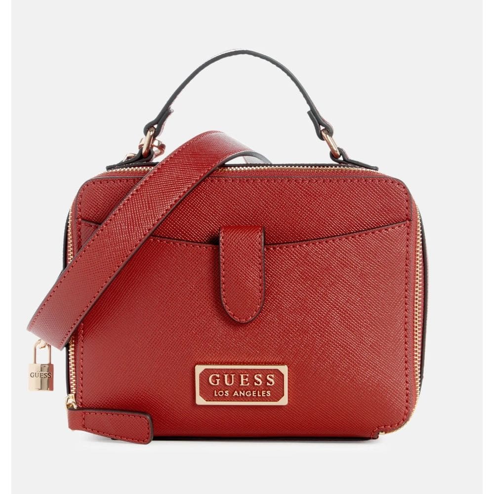 Bolsa Com Alça De Mão E Transversal Guess Rust Warlington