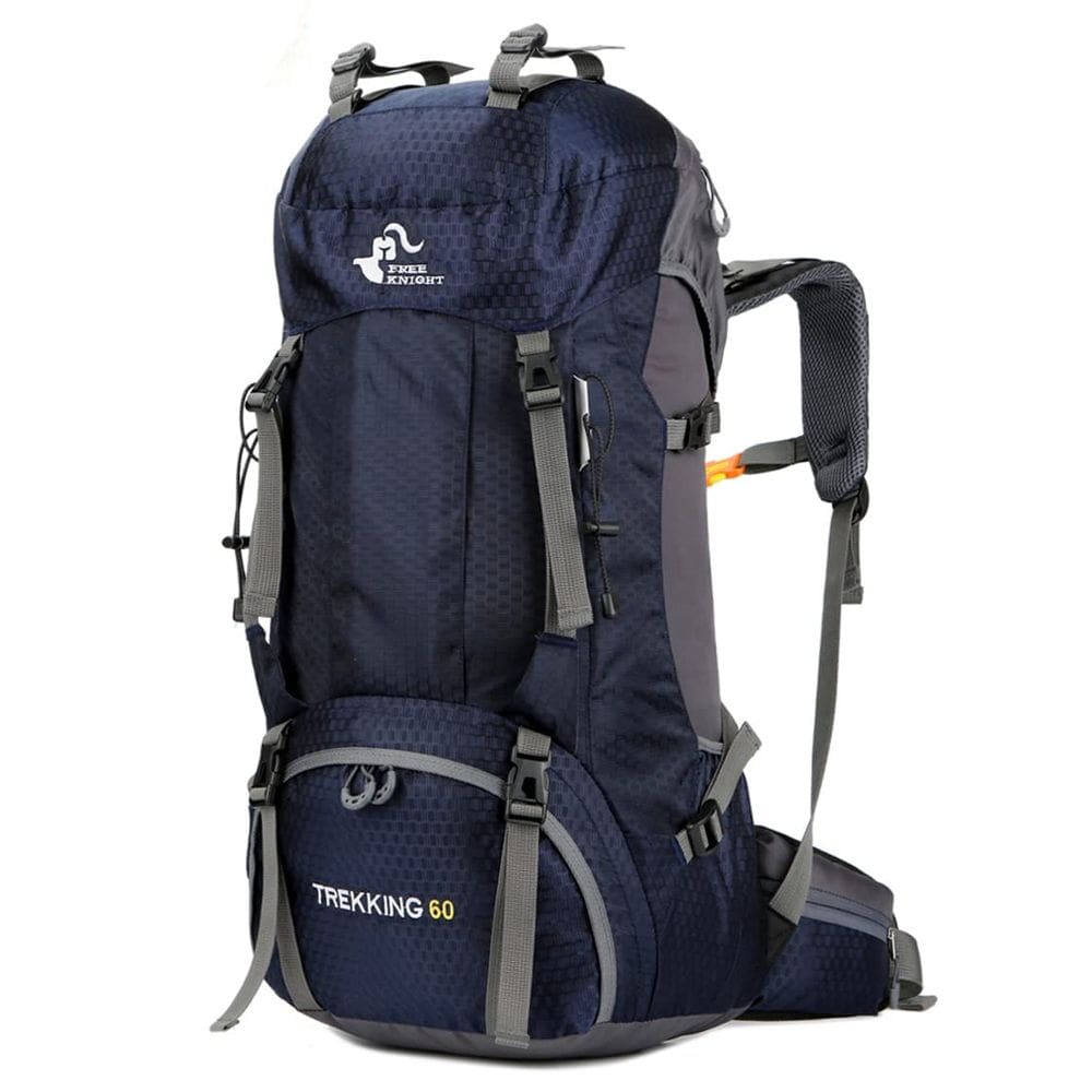 Mochila Beash impermeável 60L para caminhadas e acampamento com capa de chuva