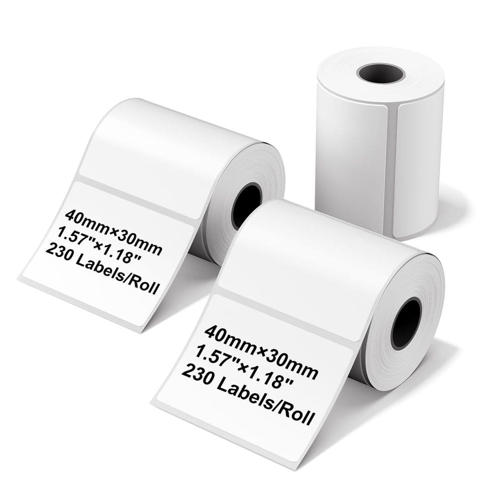 Etiquetas térmicas NelkoGlobal para Phomemo M110/M221/M220/M120/M200