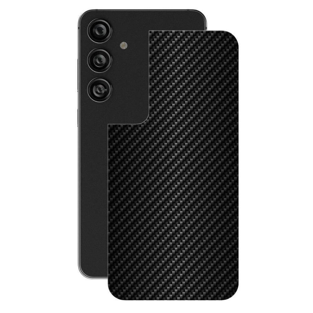 Película Para Samsung Galaxy S24 Plus - Traseira De Fibra De Carbono Preta - Gshield