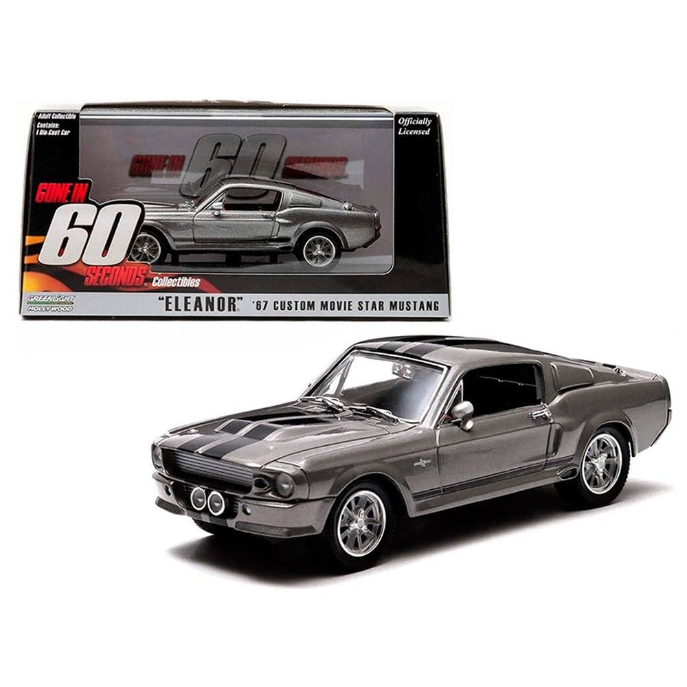 Miniatura Carro 67 Shelby Gt-500 Eleanor 60s 1:43 Greenlight