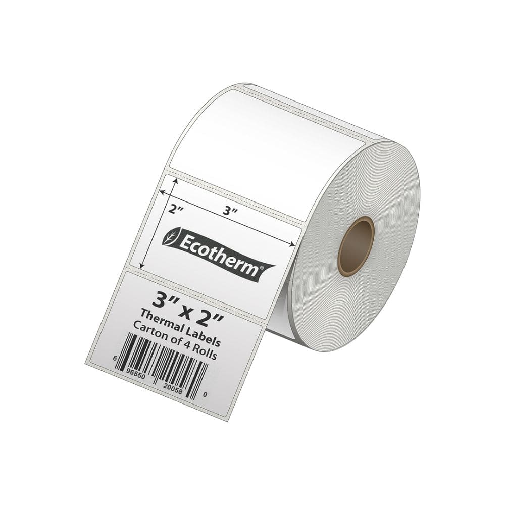 Etiquetas térmicas 3x2 4 rolos 2940 Etiquetas para Zebra, Munbyn, Rollo