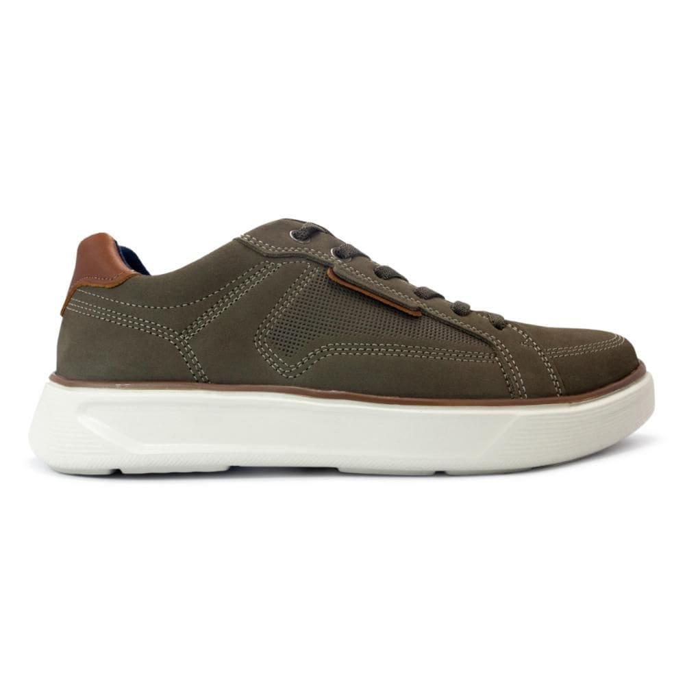 Sapatênis Pegada Masculino em Couro Nobuk Oil Casual 110933