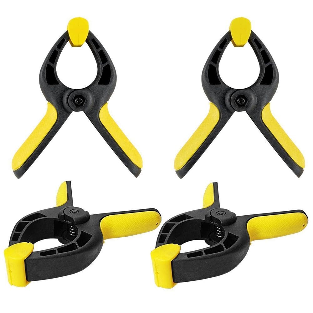 Kit 4 Grampos Sargento 9 Pol. 225mm Marceneiro Eda