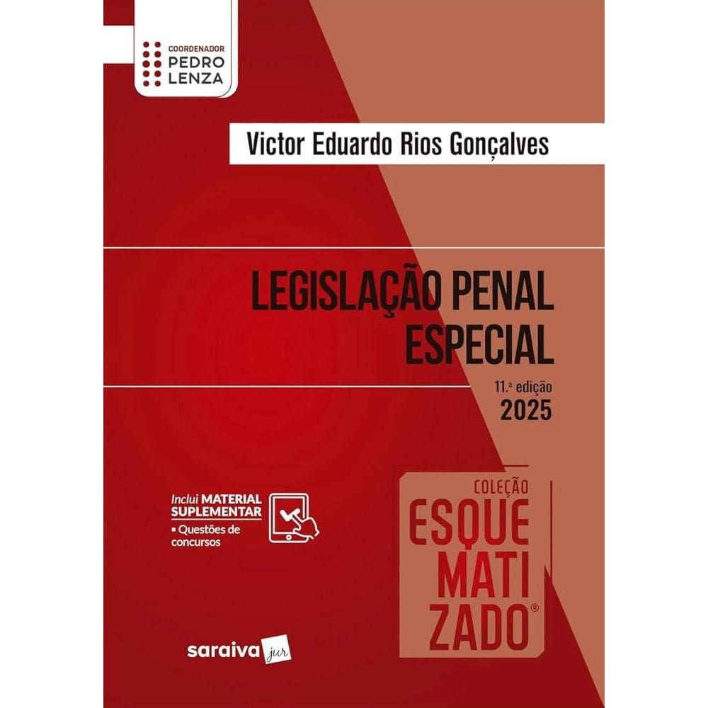 Coleção Esquematizado - Legislação Penal Especial - 11ª Edição (2402)