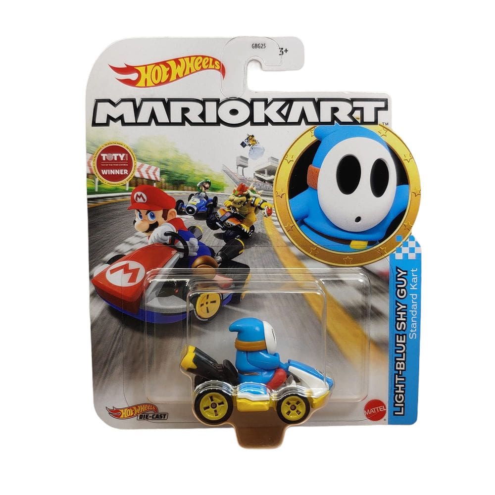 Hotwheels fundidos sob pressão Mario Kart Shy Guy Standard Kart 2021