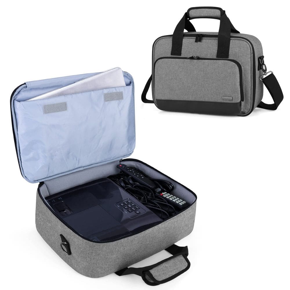 Estojo de projetor Luxja com capa protetora para laptop cinza