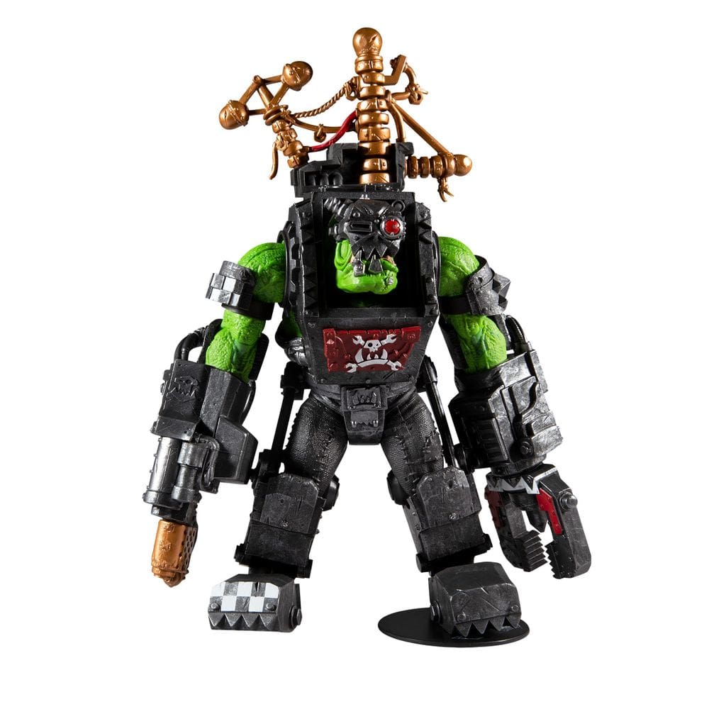 Boneco de ação McFarlane Toys Warhammer 40.000 Ork Big Mek Mega