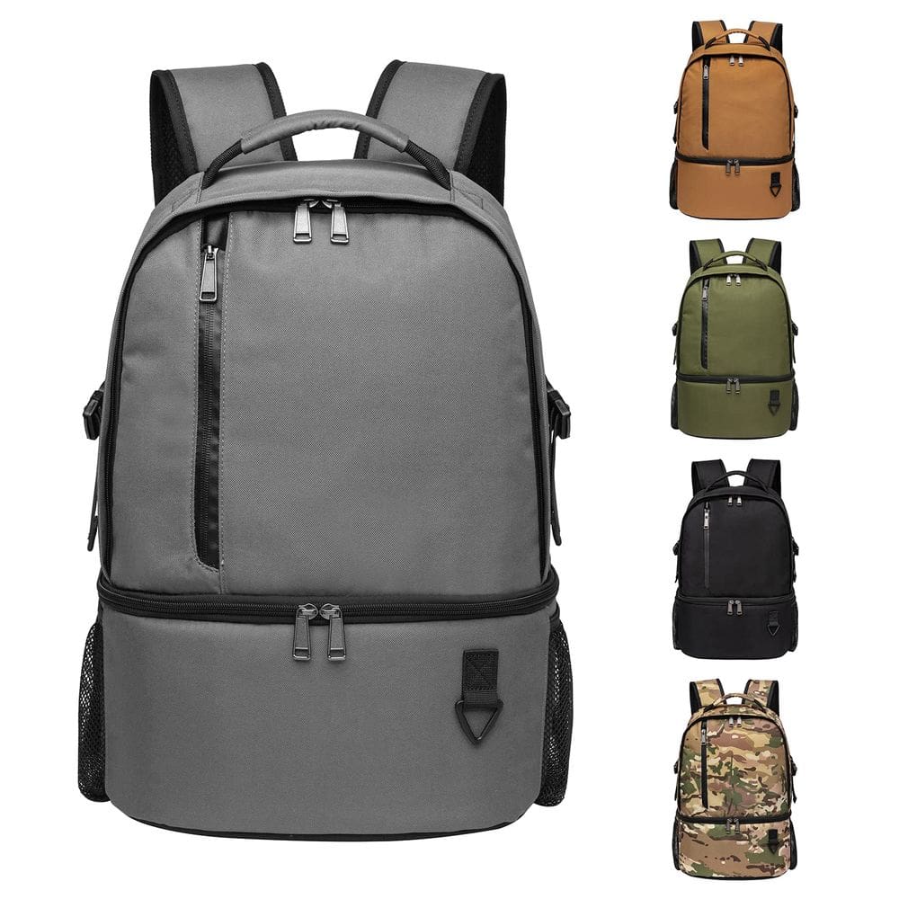 Mochila refrigeradora TUGUAN isolada 38/42 latas Double Deck Grey